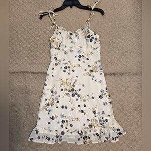 Floral Spaghetti Strap Dress